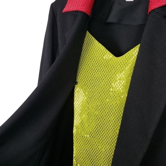 ST. JOHN Evening Marie Gray sequin knot jacket blazer interchangeable - Picture 12 of 13